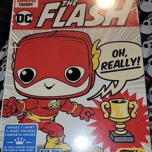 The Big Bang Theory Sheldon The Flash DC 2xl Tshirt